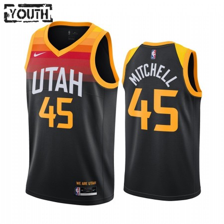 Dres Utah Jazz Donovan Mitchell 45 2020-21 City Edition Swingman - Dječji